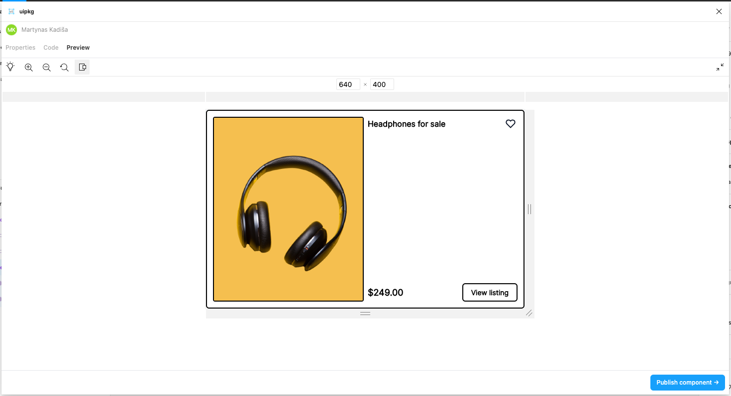 Preview responsive mode